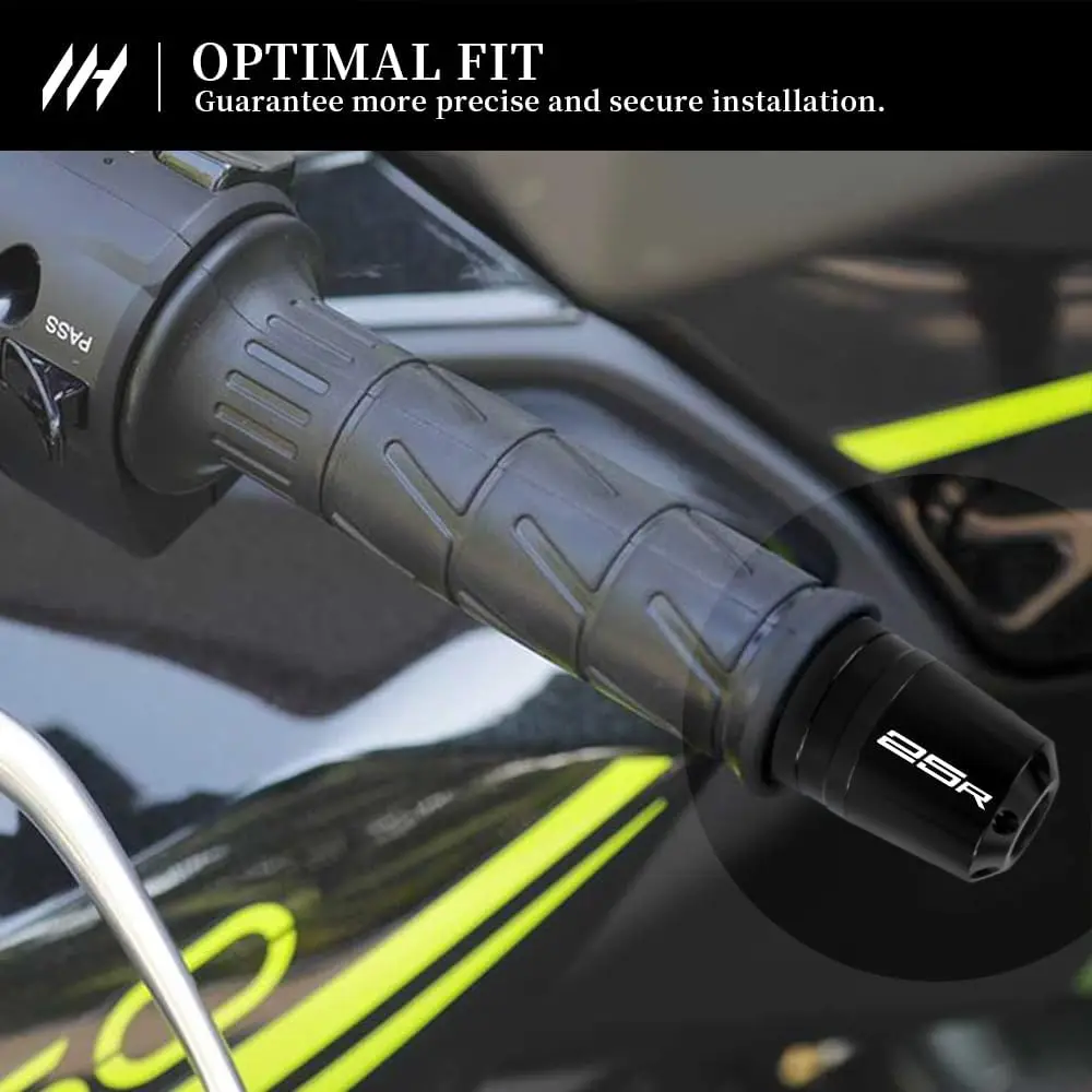Motorcycle Bar End Sliders For Ninja ZX-25R 2021-2022 Handlebar End Crash Protectors CNC Aluminum ninja zx-25r Accessories
