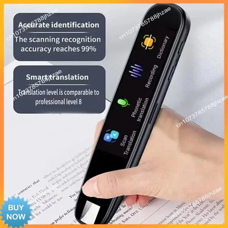 قلم مترجم A10R Vioce قلم مسح ذكي 112 لغة ترجمة غير متصل قلم قاموس Fortravel Business أسود