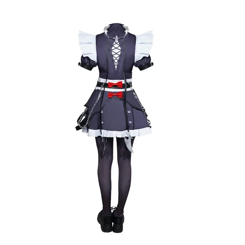 SN55In المخزون مجموعة كاملة Zenless منطقة صفر إلين جو تأثيري حلي ZZZ إلين جو تأثيري فستان مُصمم حسب الطلب الذيل شعر مستعار الدعائم الوصول $5Q @ 1