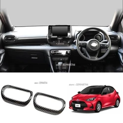 Dla Toyota yaris /yaris Cross 2020 2021 2022 2023 ABS przednia osłona klimatyzacji lewego prawego boczne akcesoria osłona wentylacyjna AC