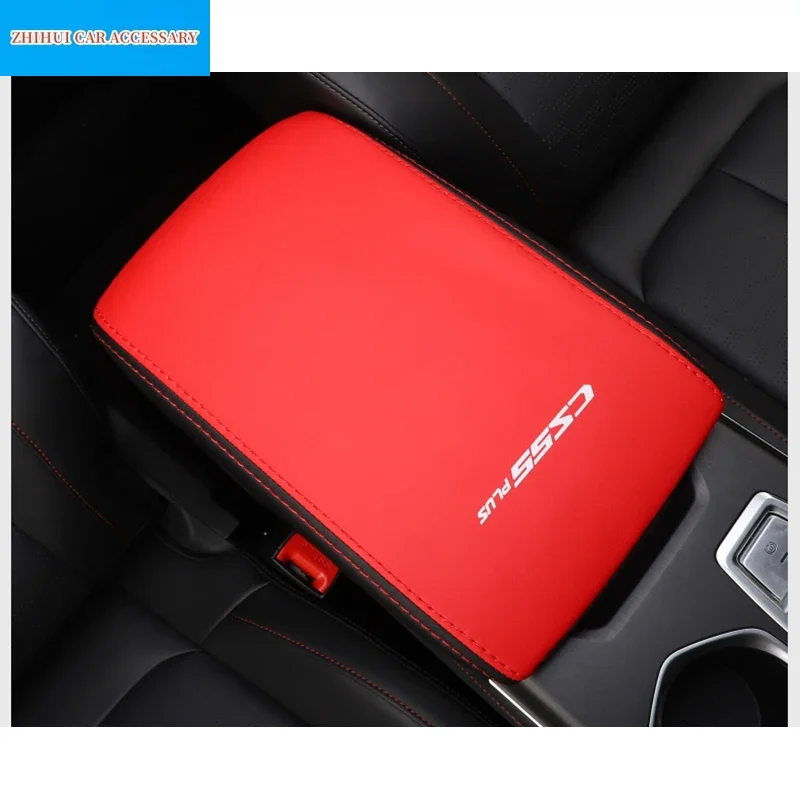 Для Changan CS55 Plus рестайлинг 2024 2023 автомобильный подлокотник защита от грязи накладка ошейники переключения передач Чехол для ручного тормоза Автомобильные аксессуары