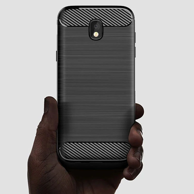 Case For Samsung Galaxy J5 2017 Case Silicone TPU Shockproof Carbon Cover for Samsung Galaxy J5 Pro 2017 J530 J530F Funda Capa