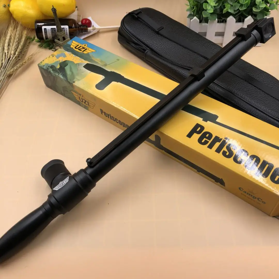 Telescopio de periscopio totalmente metálico, Monocular retráctil oculto, práctico, soporte para observación de aves, venta al por mayor, 5x20