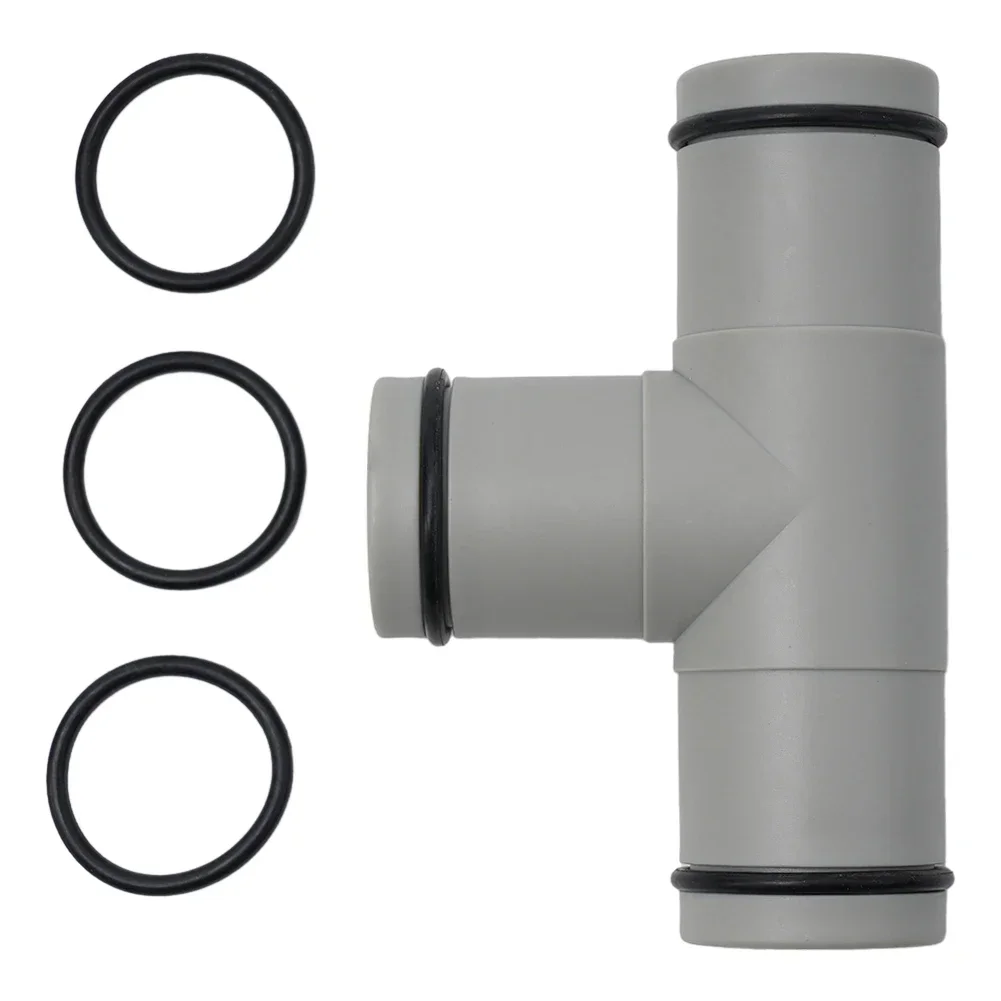 

Hose Connector Hose Adapter 1.25in Tee T-joint Hose Adapter Materialfood Grade Replacement T Type UV Resistance