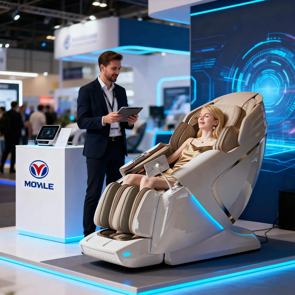 L50 Yijie 5D Chair Massage 2026 Ai Music Shiatsu 4D Zero Gravity Air Pressure
