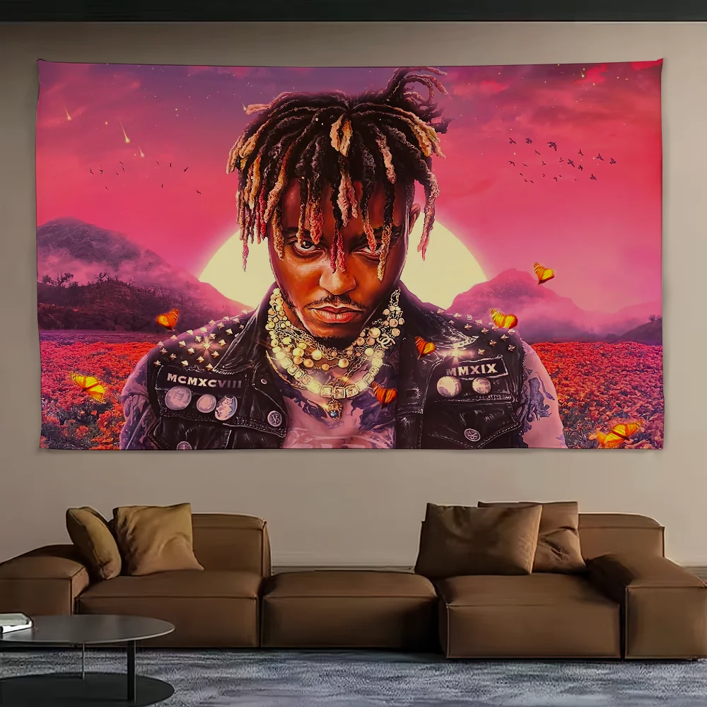American rapper J-Juice WRLD flag For Picnic Party Camping Banner Outdoor Atmosphere Cloth