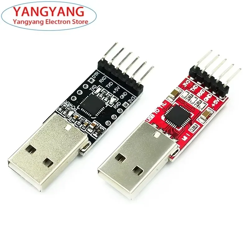 New CP2102 CH9102 Module USB To TTL Serial UART STC Downloader Cable PL2303 Board 5PIN Super Brush line Upgrade For Arduino