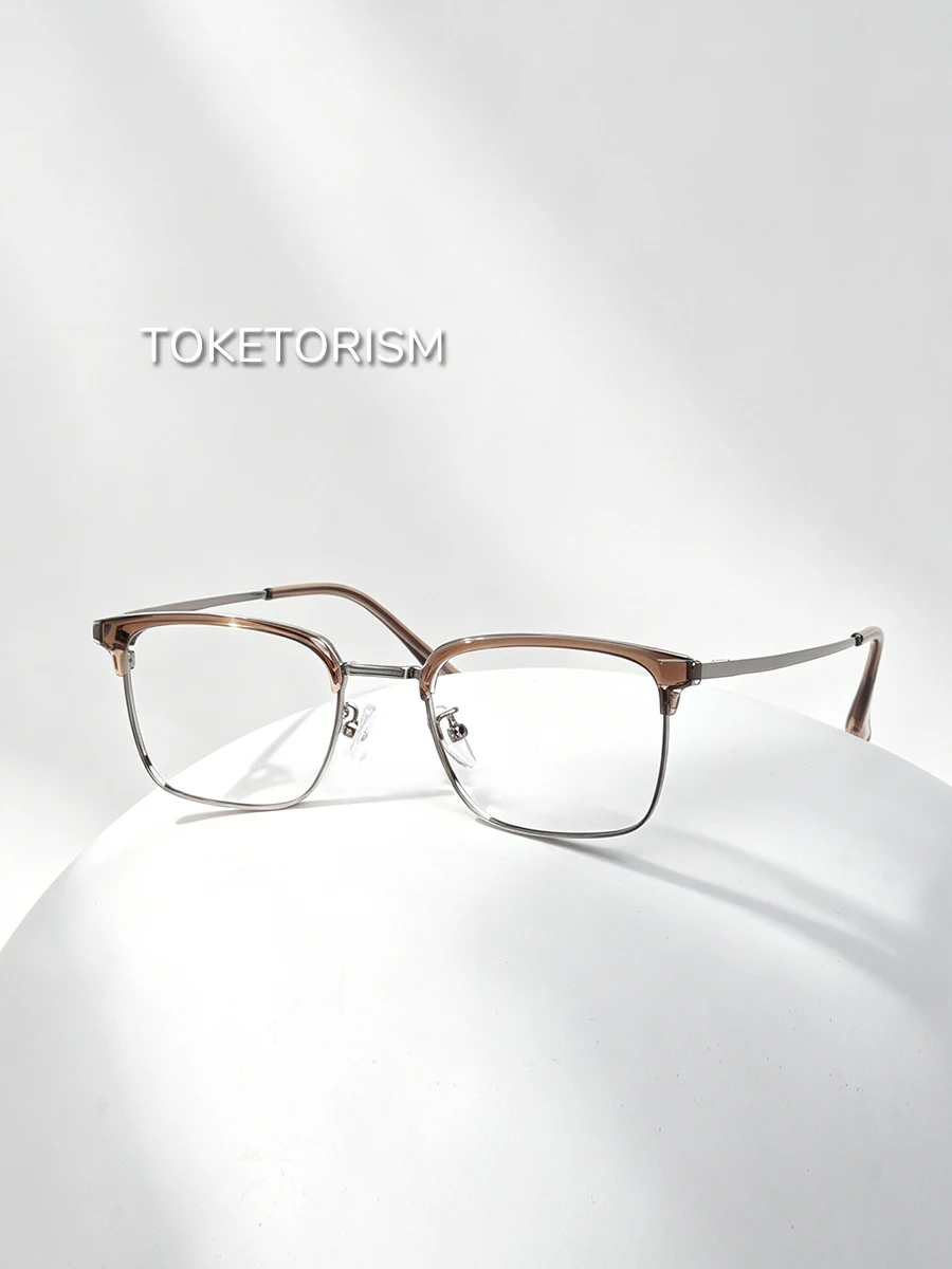 

Toketorism Small Optical Frames Women's Retro Glasses Men's Blue Light Blocking Computer Glasses