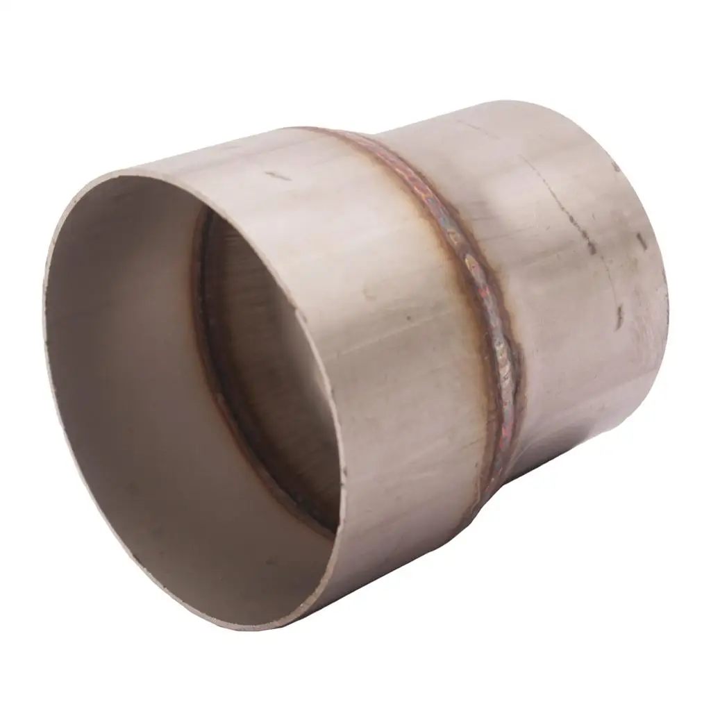 

Rustproof Stainless Steel Piping Exhaust Reducer Adapter Car Exhaust Tips Fitting for Vehicle Customization
