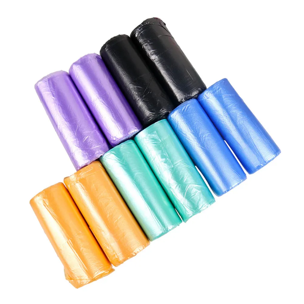 200Pcs Strong Odor Free Garbage Bags Thick Trash Bags For Office Worker Thickened Polyethylene Roll Type Easy Pull