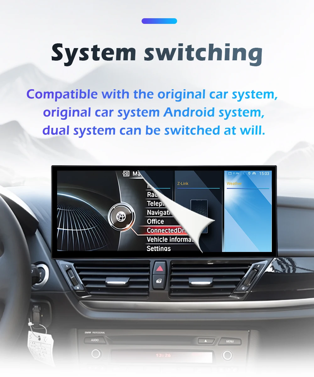 Kabelloses Carplay Android 16 für BMW 5er F10 F11 2011 - 2017 CIC NBT System Autoradio Multimedia-Player GPS WiFi DSP Stereo – Detail 10