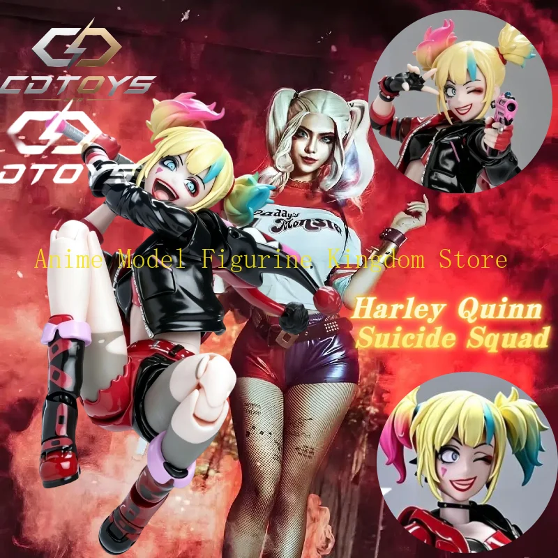 Nuevo Producto KO KAIYODO Amazing Yamaguchi Revoltech Task Force X Harley Quinn Escuadrón Suicida de Otro Mundo Figura de Acción Coleccionable