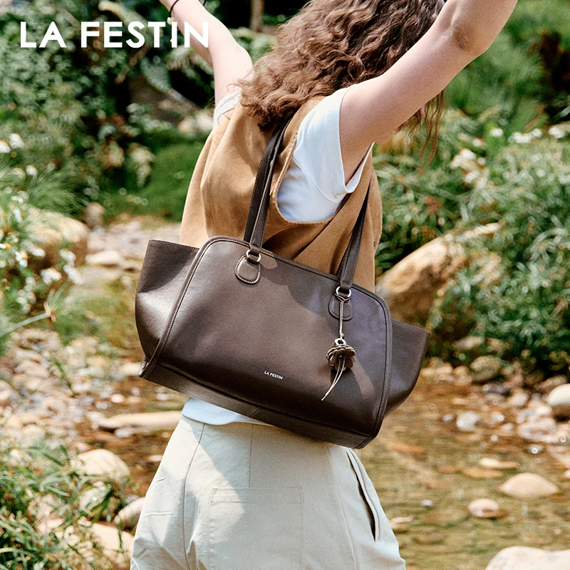 

LA FESTIN Original Brand Tote Bag for Women 2025 Trend New Large Handbag Fashion Shoulder Bag Ladies Luxury Bag