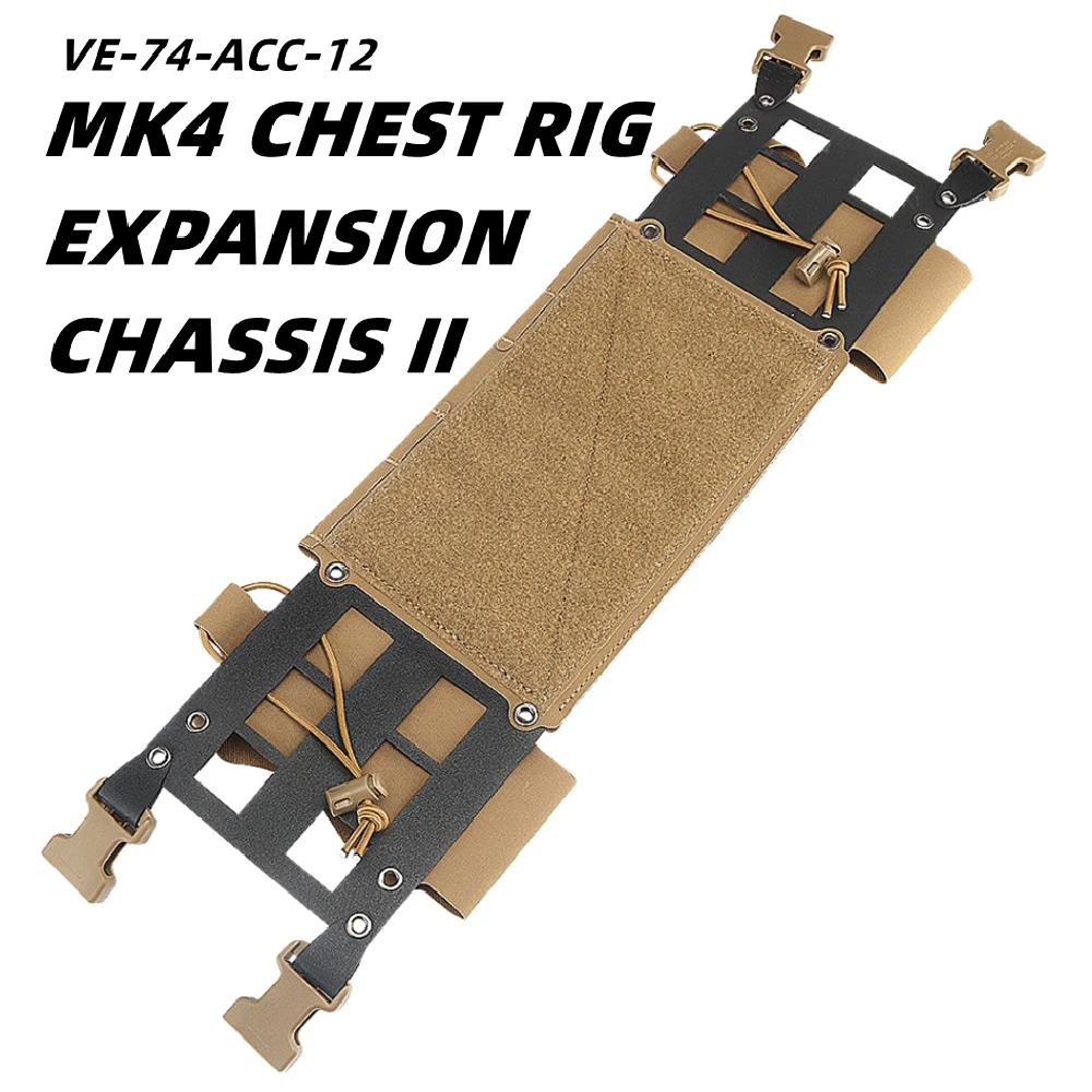 MK4 Chest Rig Expansion Chassis II Modular Rapid Expansion Magazine Pouches Hook MOLLE MK4 Paintball Hunting Vest