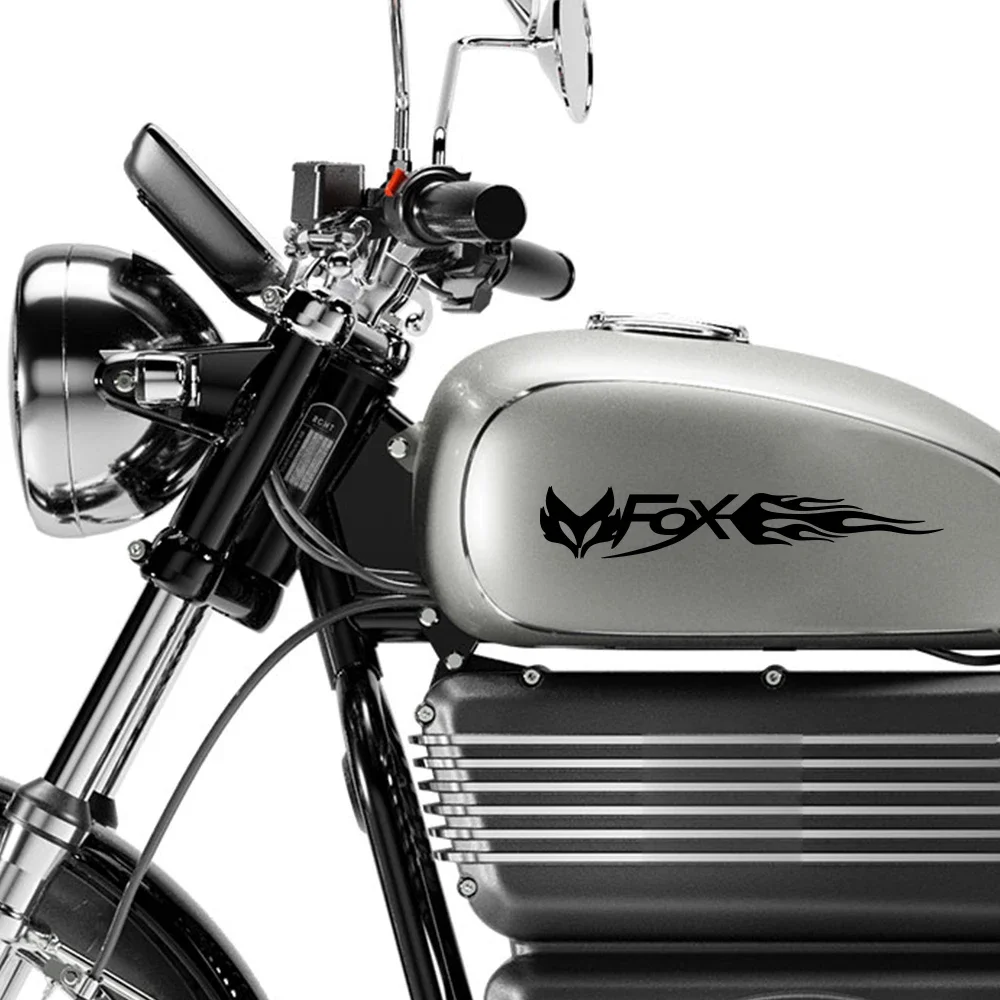 2Pcs Motorcycle Refit Sticker Scooter Sticker Personality Decals Motorcycle Decoration Accessories For Suzuki Honda Benelli KTM
