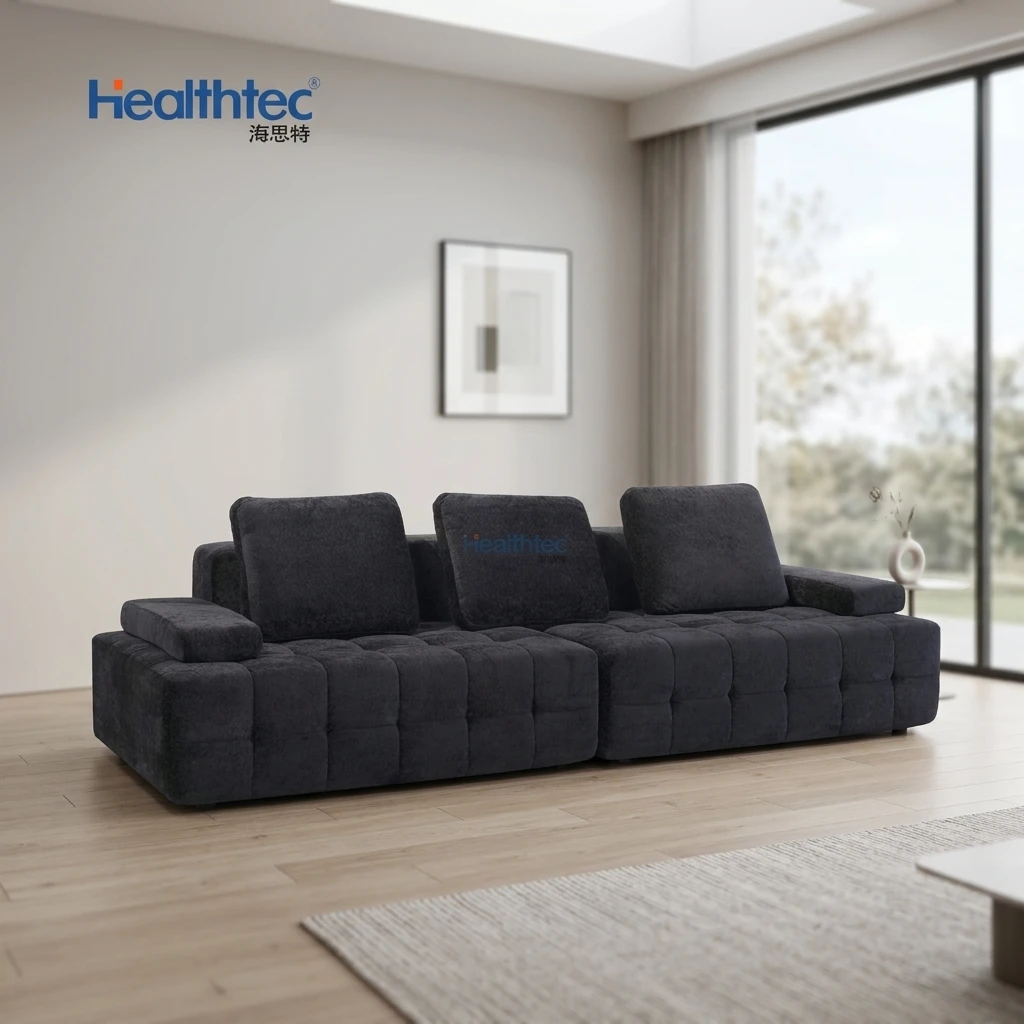 Coofull Lawrence Sofa Luxury Classical Modern Fabric Sofa Bed Sofa Vacuum Compressed Living Room Multi-purpose