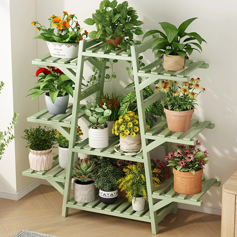 Nordic Living Room Plant Shelves Holder Originality Flower Shelf Wall Shelf Balcony Plant Shelves Garden Furniture Supporto FYPS