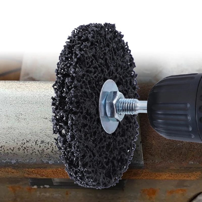 Sand Disc Metal Grinding Wheel Paint Rust Removal Cleaning Polishing Tool