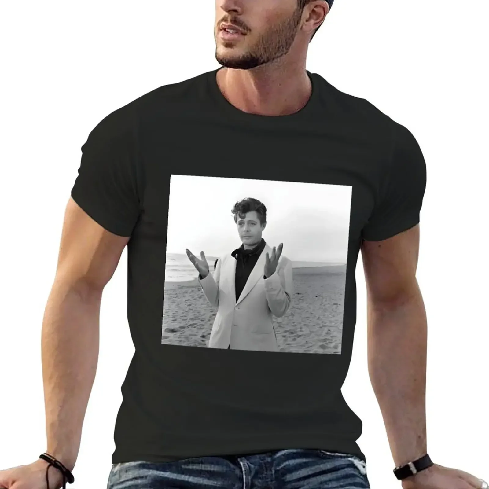 

Marcello Mastroianni 02 Classic T-Shirt cute clothes cute tops new edition T-shirts for men cotton