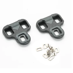 Rrskit Bicycle Pedal Cleats Road Bike Self-Locking Plate For K-E-O Ultralight Cycling Pedal Shoes Cleat Floating For Wellgo RC7