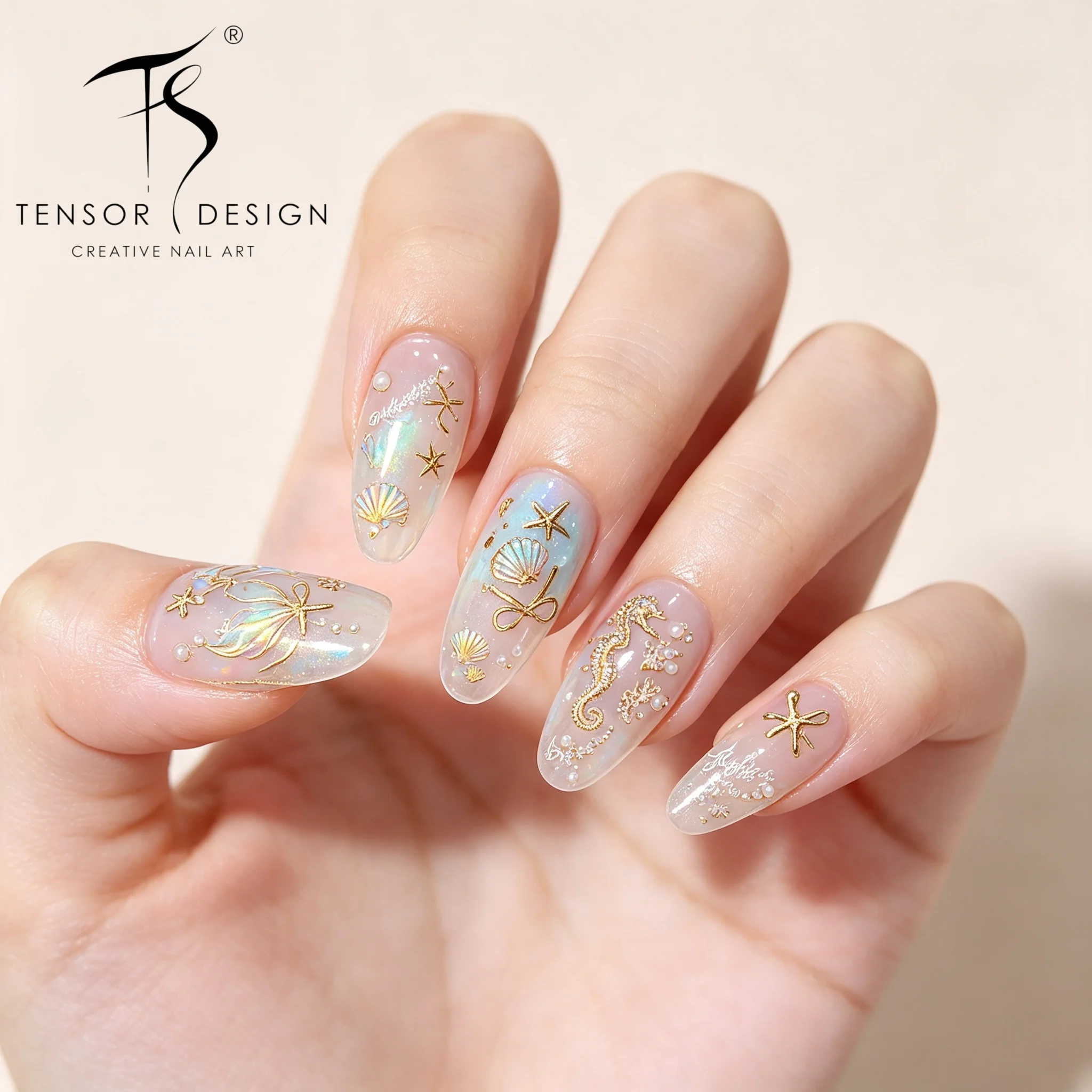 ملصقات أظافر تينسور نيل بتصميم - مراجعة Nail Art Elegan وسعره
