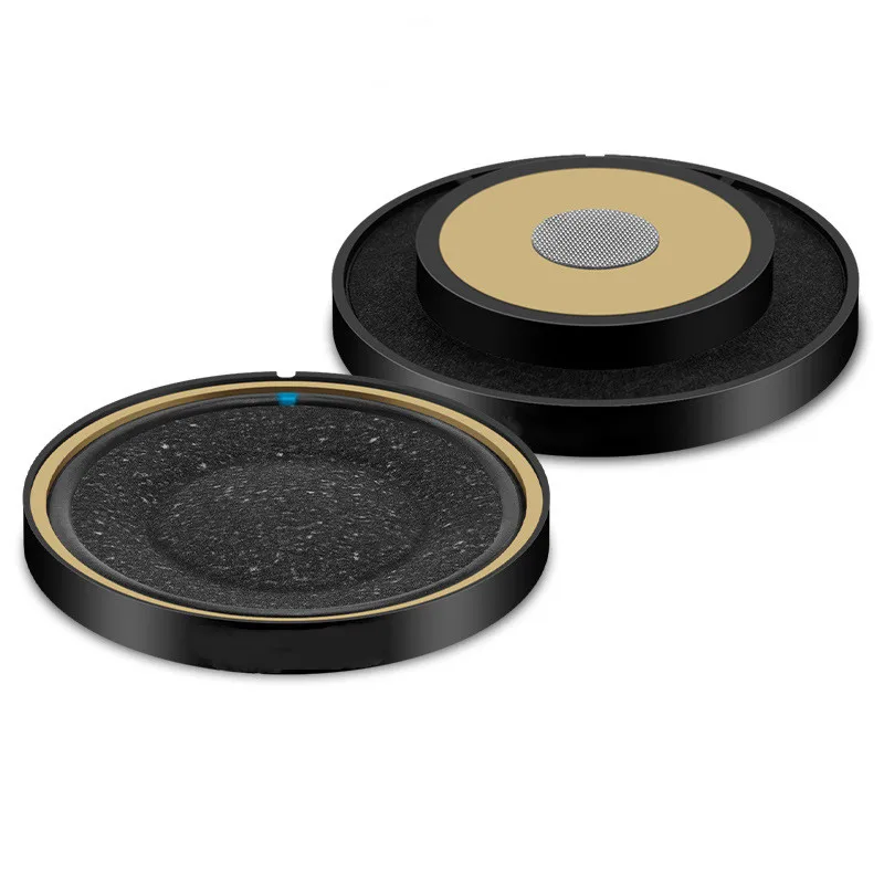 40mm speaker unit neodymium magnet CCAW 20 core paper tube voice coil with PU + carbon fiber diaphragm