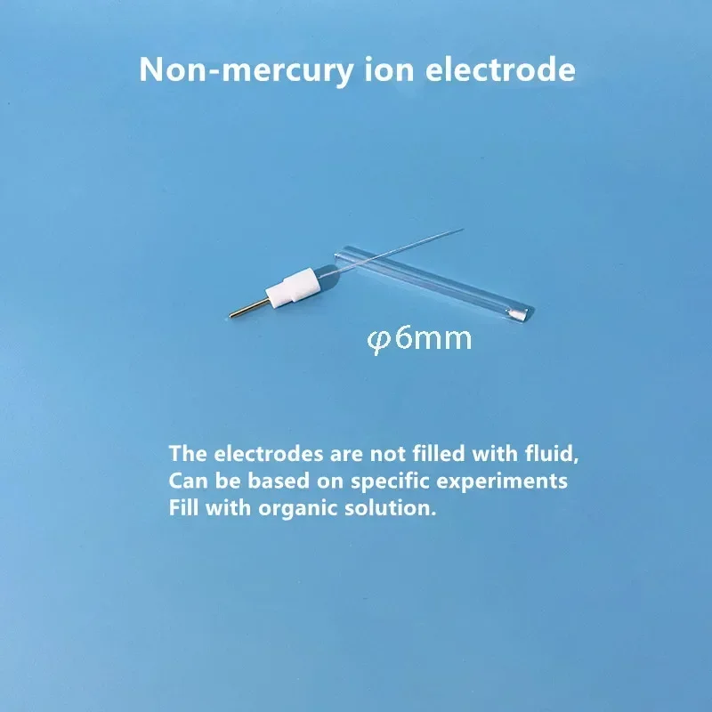 Non-mercury ion electrode, Ag/Ag+ Silver/Silver ion reference electrode, non-aqueous organic system experiment.