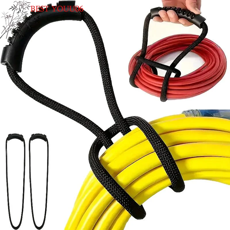 

(YOUU06)1Pc Multipurpose Home Garage Boat RV Accessories Versatile Storage Strap With Handle Ideal Organizer For Hoses Cords