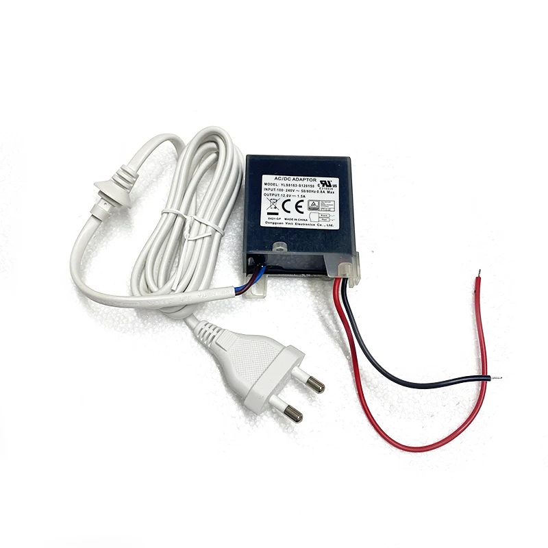 XKD-P1500IC12.0-18W YLS0163- 5120150   Max DC12V 1.5A para Waterpik WP660 WP662 WP670 WP674 WP676 WP861 GT2 GT3 GT5 Fuente de alimentación