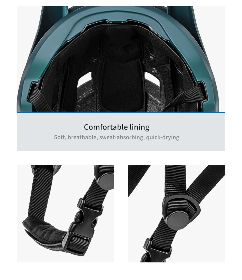 BATFOX Fahrradhelm Speedframe Ultraleichter Fahrradhelm Stoßfester Straßen- und Mountainbike-Schutzhelm Sport Herren Damen MTB Fahrradhelm – Detail 23