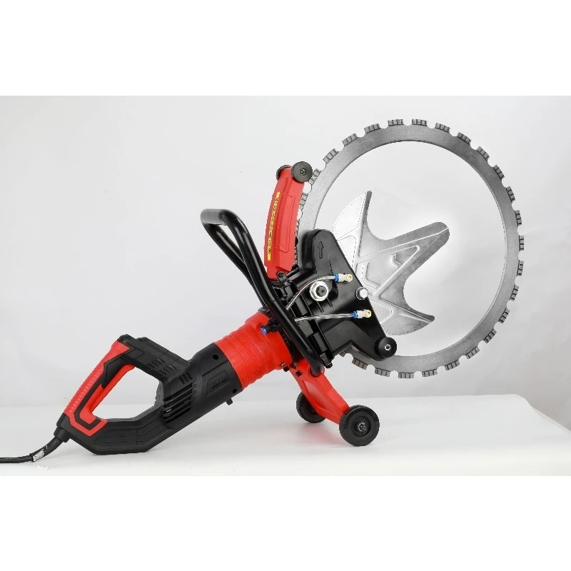 220V Brushless Concrete Ring Saw Handheld Electric Cement Wall Grooving Machine for Industrial Buildings