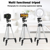 102cmTripod For Phone Video Recording Phone Tripod Stand with Bluetooth Remote Universal Camera Phone Photography Stand