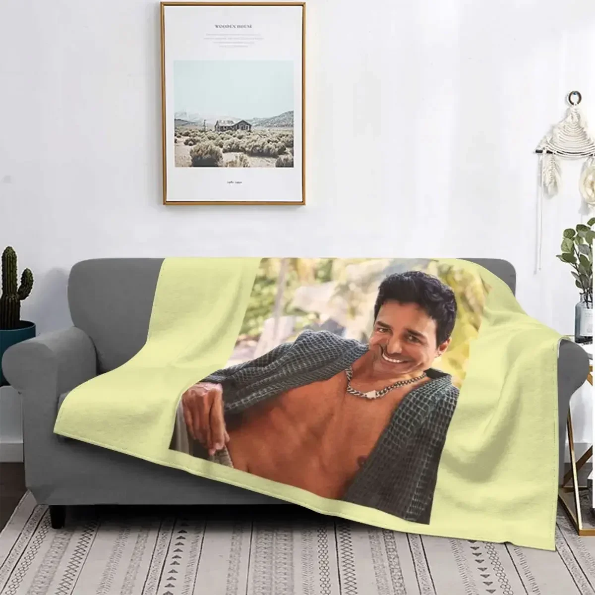 Chayanne Throw Blanket Soft Bed Blankets halloween blanket150x220cm  59x87in