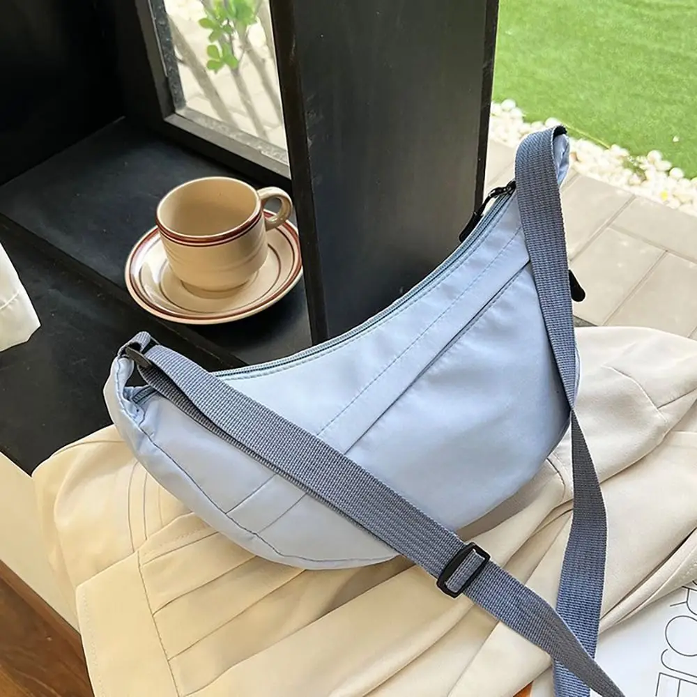 

Shoulder Bag for Women Nylon Hobo Sling Dumpling Bag Underarm Bag Crossbody Bag Handbags Chest Bag