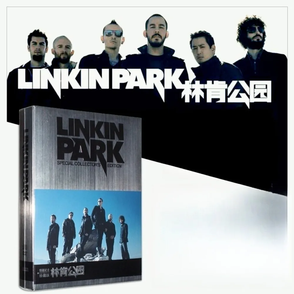 Edición de coleccionista conmemorativa de Linkin Park Álbum de música rock Obras maestras de rock clásicas para fanáticos de Linkin Park y coleccionistas de música