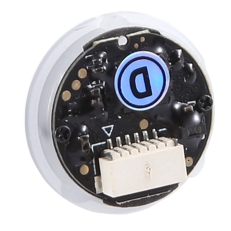 QR Code Scanning Module Embedded Round Barcode Scanner Module With LED Indicator Screen Scanning Portable
