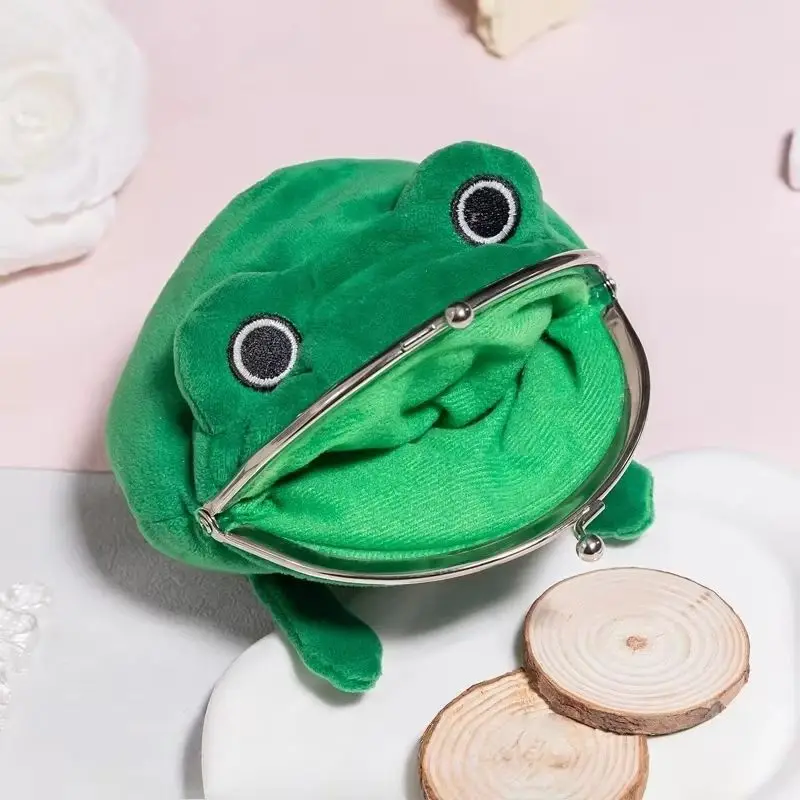 Em estoque genuíno naruto anime sapo carteira moeda bolsa chaveiro bonito sapo dos desenhos animados cosplay bolsa para mulheres saco acessórios presentes