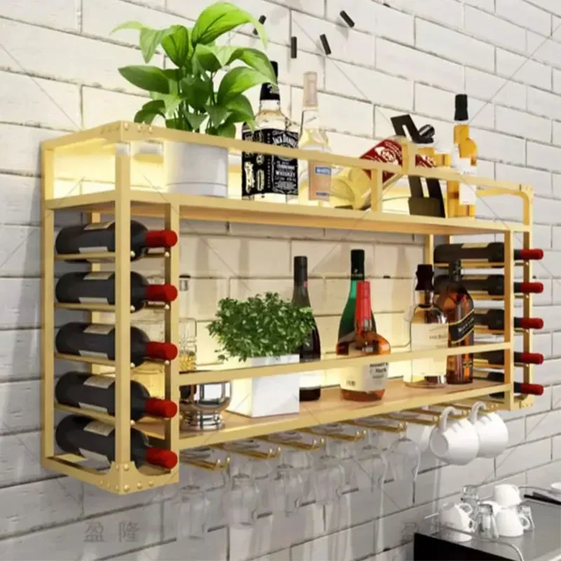 Modern Woman Wine Holder Storage Minimalist Living Room Wine Rack Bottle Restaurant Shelf Estante Para Vino Bar Furniture