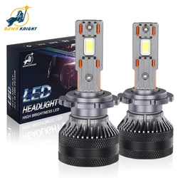 DAWNKNIGHT-bombilla Led para faro delantero de coche, Kit de luz Led de doble tubo de cobre, 140W, K5C PLUS, 4300K, D2S, D1S, D3S, H7, H11, HB3, 9005, HB4, 12V