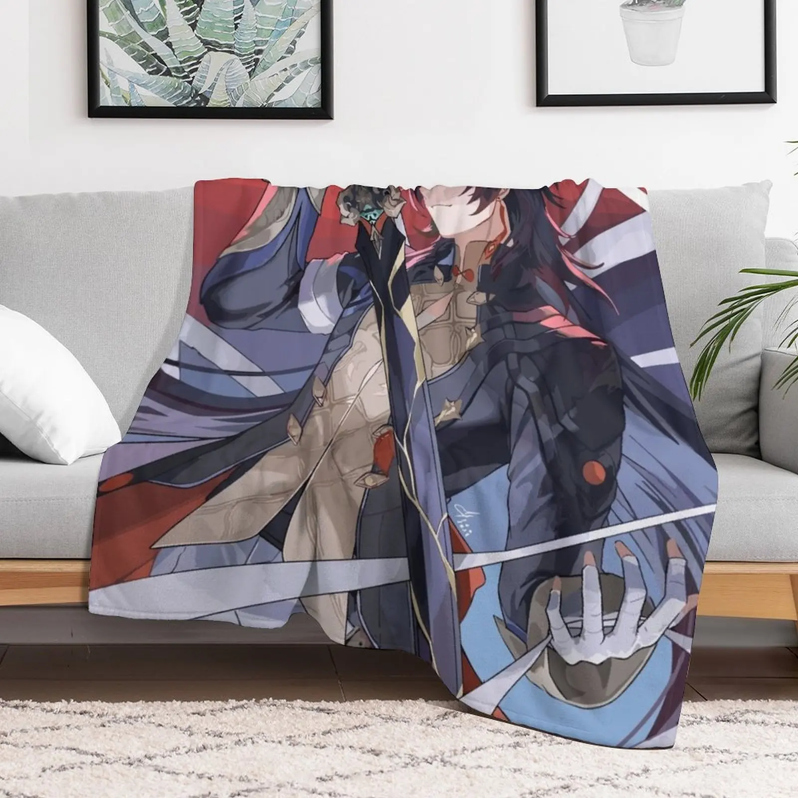 Blade Honkai Star Rail Throw Blanket