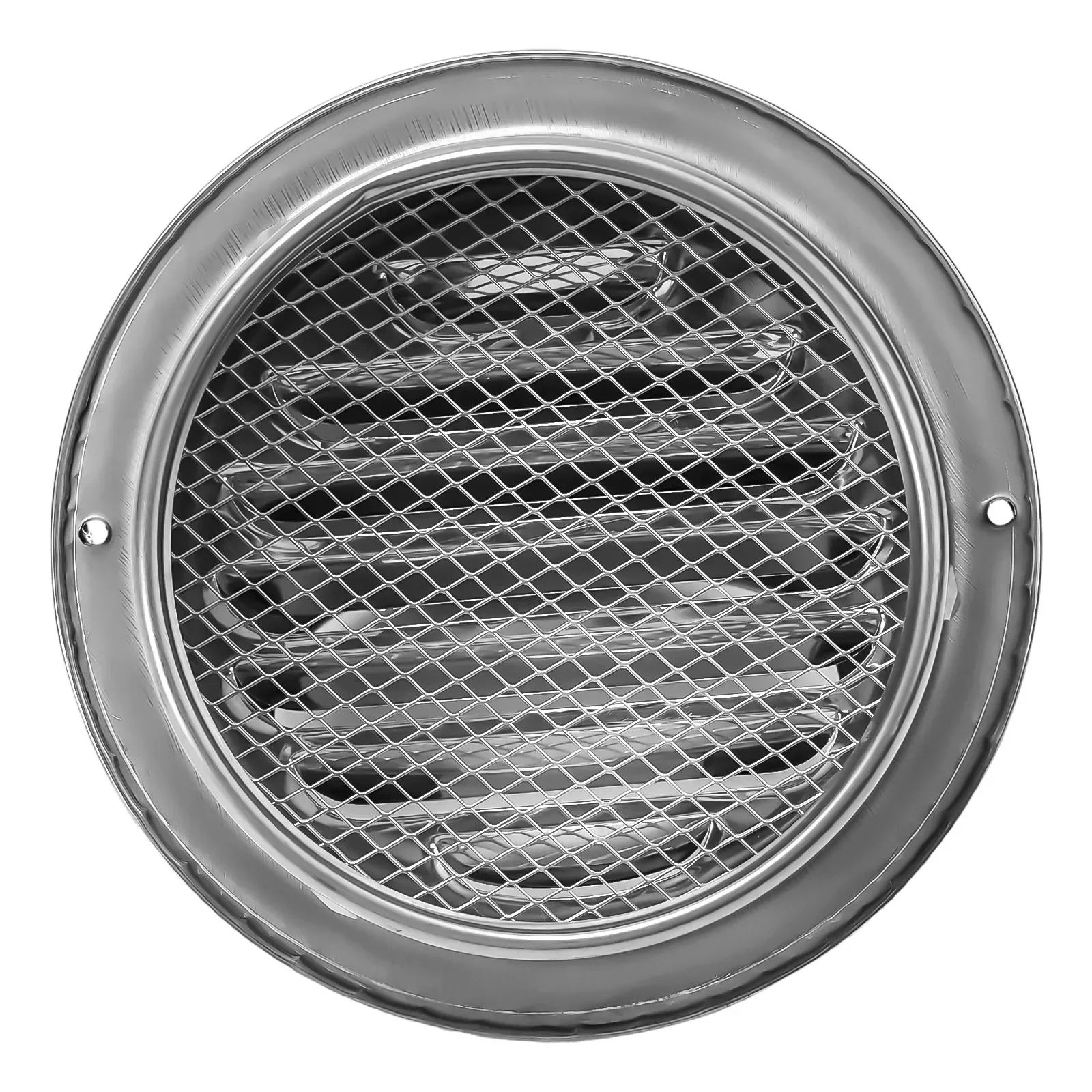 75-200mm Stainless Steel Vent Cap Wall Ceiling Air Vent Ducting Round Ventilation Exhaust Grille Cover Heating Cooling Vents Cap