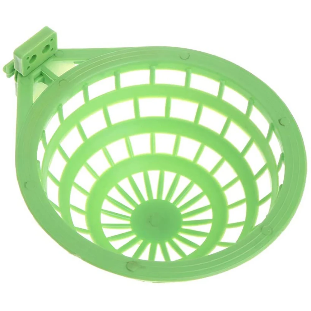 أداة تفقيس البيض المجوفة من البلاستيك على شكل عش الطيور، أداة تفقيس الببغاء