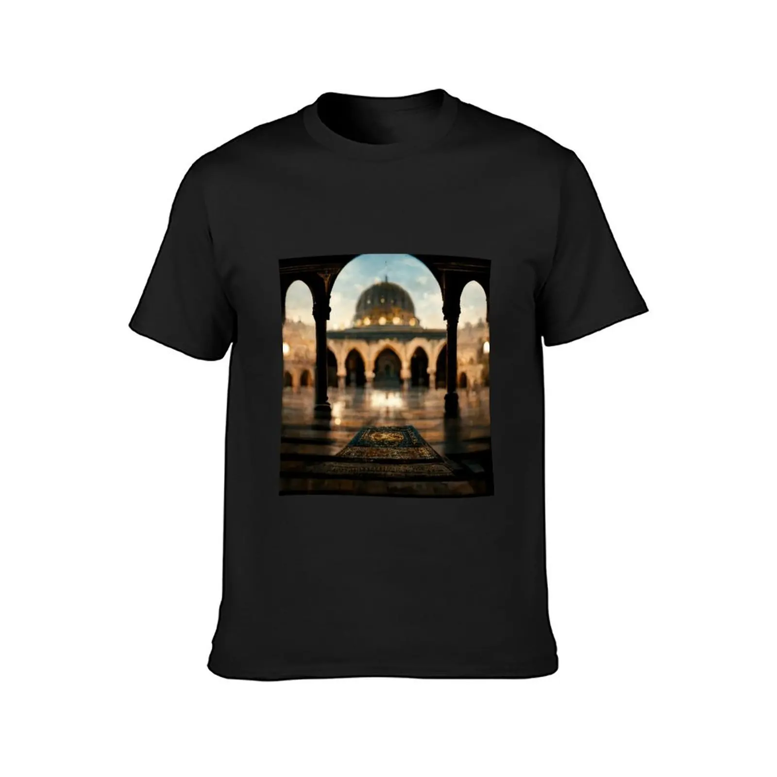 Into the Al Aqsa Mosque ??? ?????? ?????? T-Shirt for a boy customizeds hippie clothes sports fans men graphic t shirts