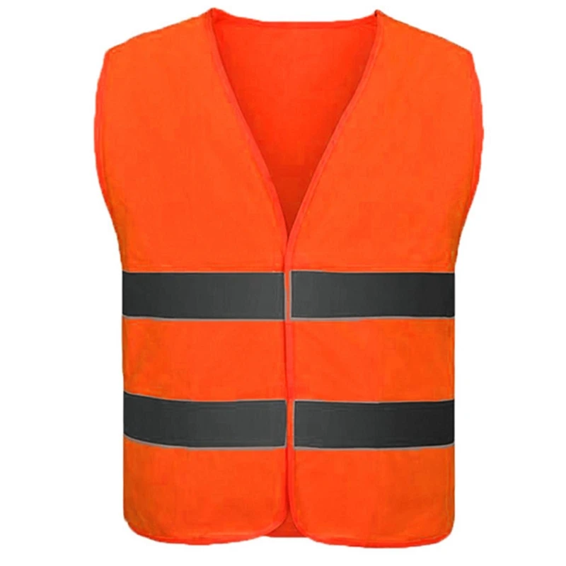 Gilet di sicurezza riflettente Colore brillante Traffico da lavoro Ciclismo Gilet sportivo per moto Giacche riflettenti traspiranti ad alta visibilità