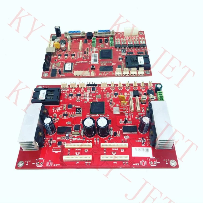 KYJET galaxy Plotter spare parts dx5 print head board for Galaxy rev 1.34