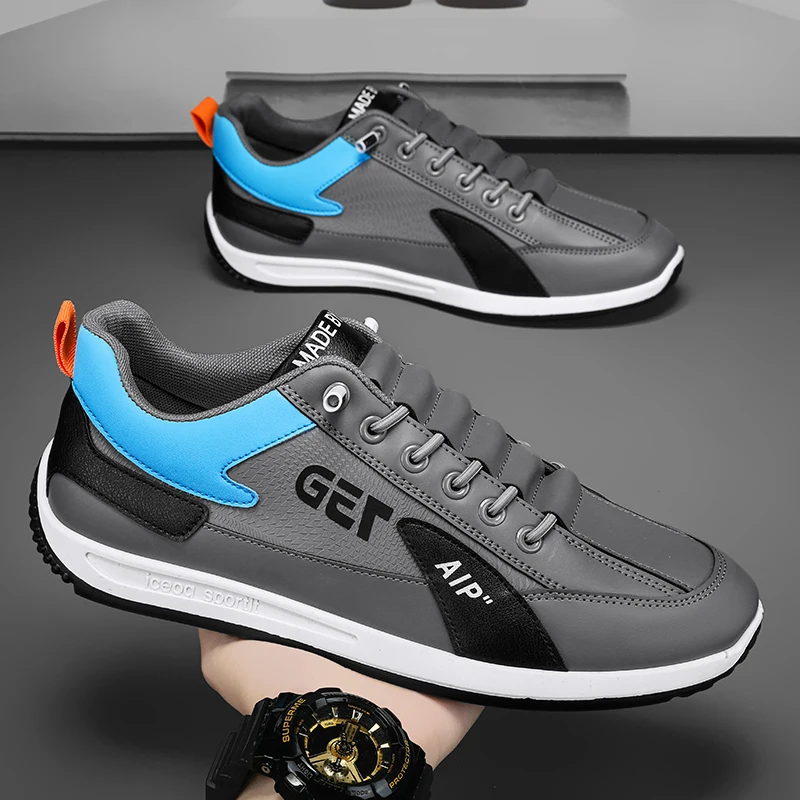 

Brand Causal Shoes Outdoor Breathable Running Shoes for Men Slip on Walking Flats Shoes Fashion Sneakers Zapatillas De Deporte