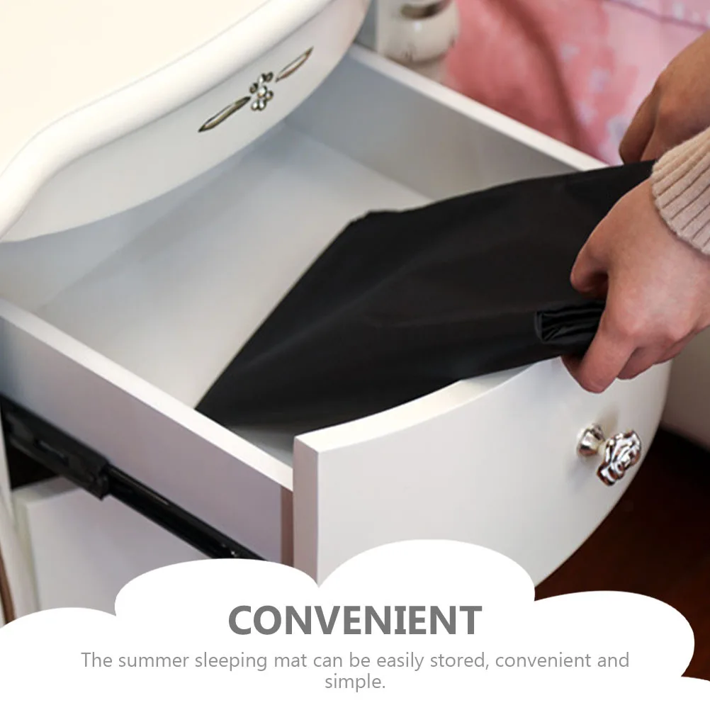

2Pcs Nylon Straw Mat Storage Bag Drawstring Organizer Durable Summer Sleeping Mat Holder Foldable Blanket Storage Bag