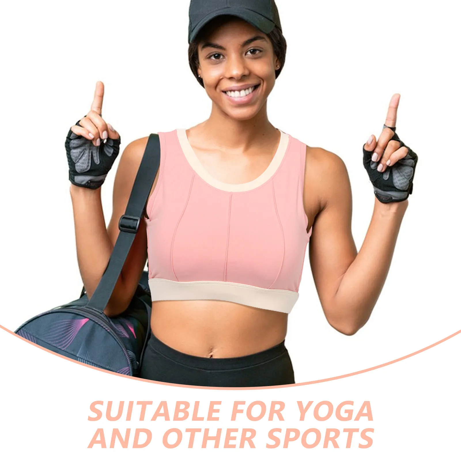 Moisture Wicking Quick Drying Sports Bra for Women High Support Shockproof Breathable Padded Racerback Yoga Running Gym Workout