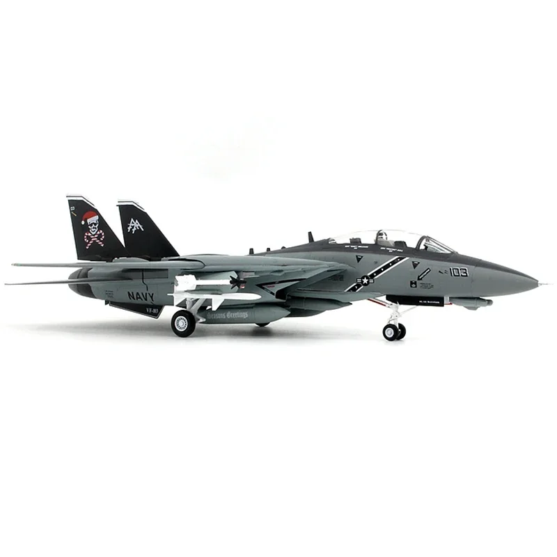 1/72 Scale 37193 U.S. Navy F-14D Tomcat Fighter VF103 Corsair F14 Military Fighter Aircraft Finished Model Toy Gift