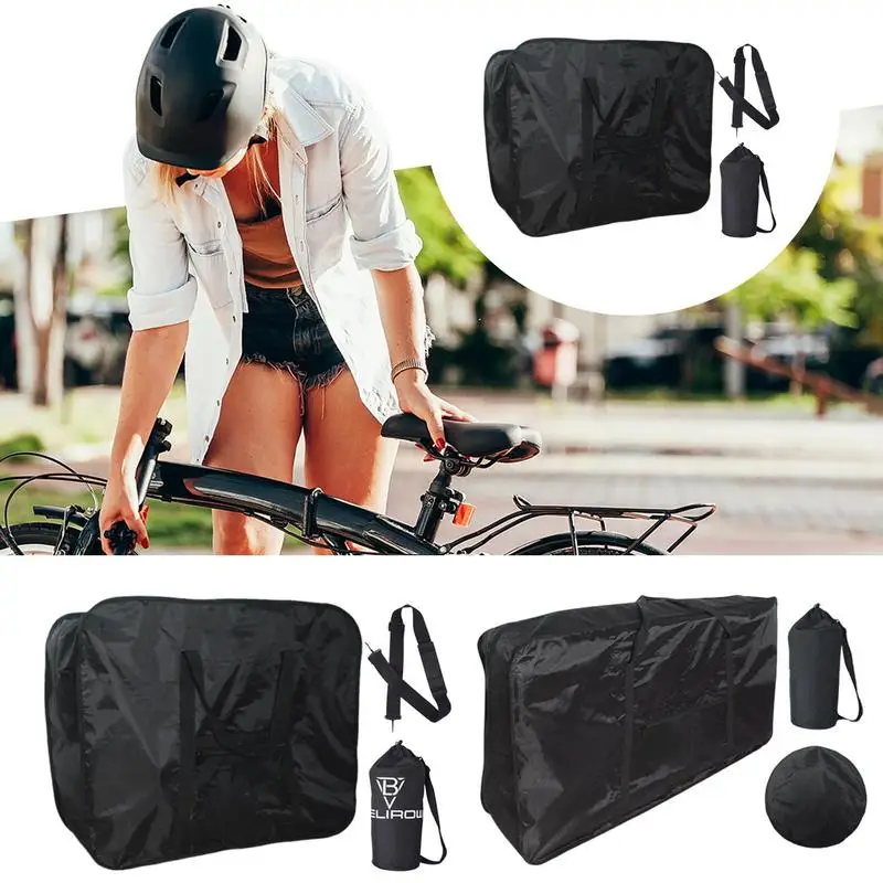 Folding Cycling Bag Cycling Transport Case Cycling Carrier Case Outdoors Cycling Transport Case Cycling Transport Storage Case